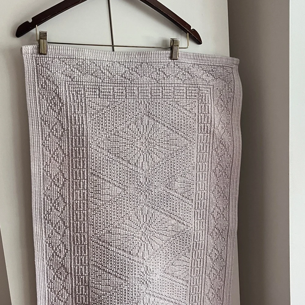 Anthropologie Misona Stonewashed Cotton Bath Mat NWOT